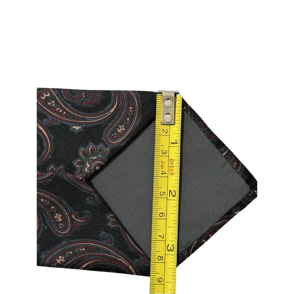 Andre Gianni Designer Silks Tie Rich Traditional Paisley Vtg